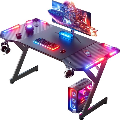 Gaming desk witn - gaming, led