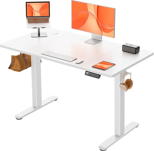 Electric standing desk height - standing,