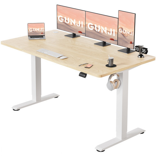 Electric standing desk height - standing,