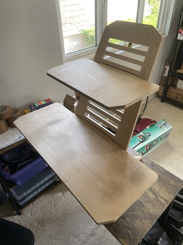Stag bear table - table, top