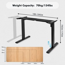 Single-Motor Stand up Desk