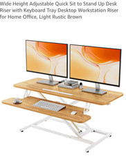 36"  Standing Desk  Converter